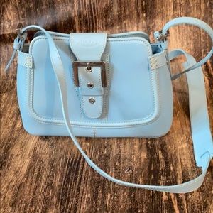 Tods Baby Blue Crossbody Bag